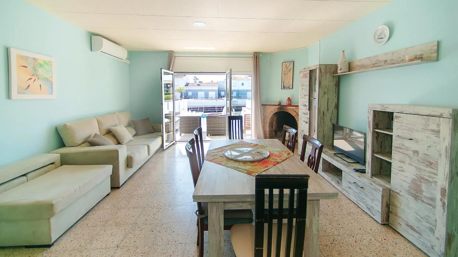 度假居 艾姆布里亚布拉瓦Welcs Casa 242 Emp Con Terraza Y Acceso Al Muelle别墅 西班牙